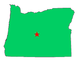 Oregon map